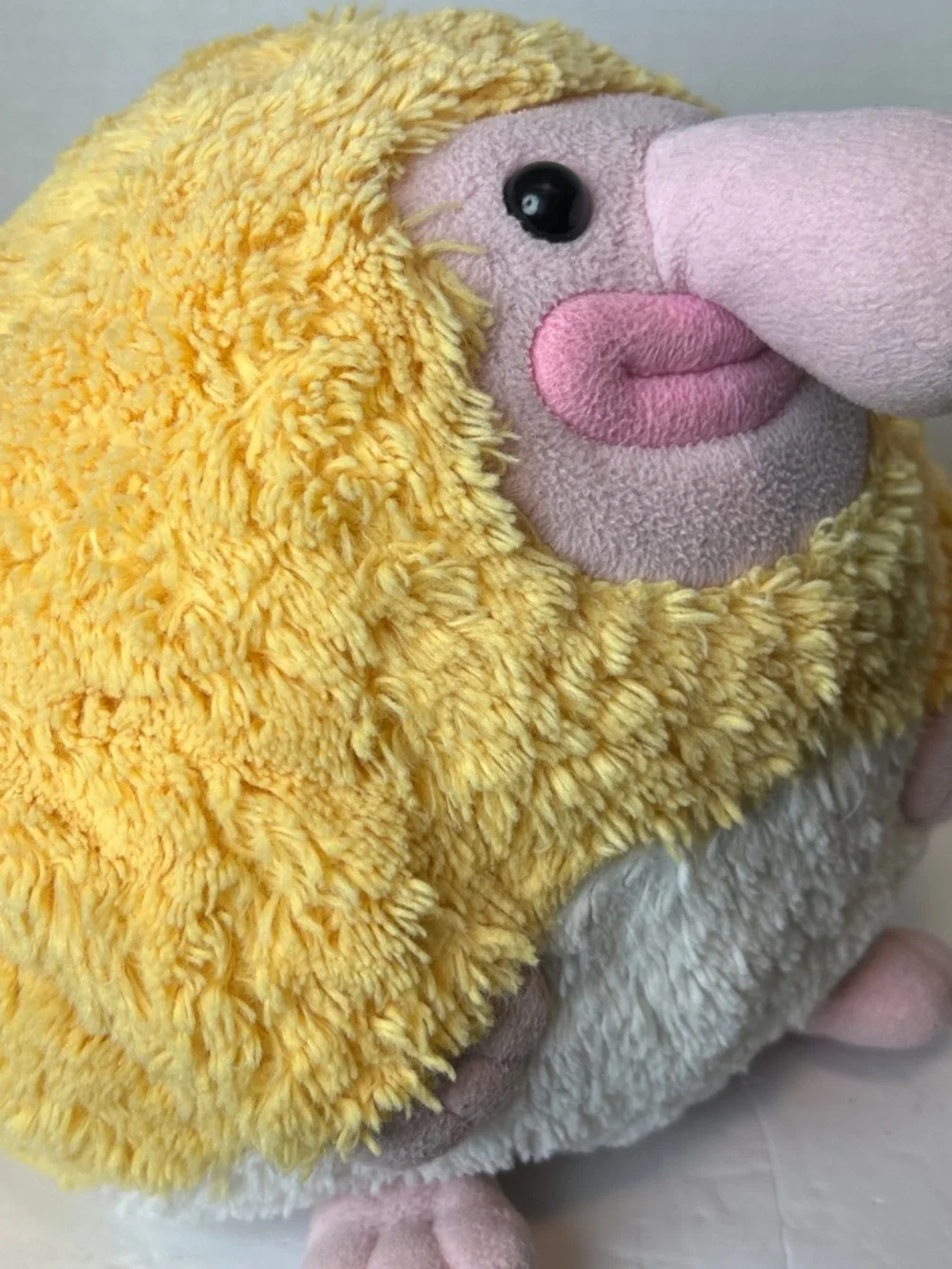Probosis Yellow Monkey Plush Stuff Animal 11